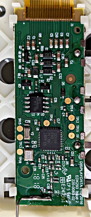Inside of a chroma 74 device
