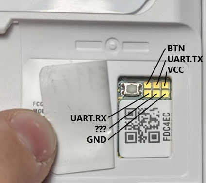 Samsung/SoluM debug connector pinout